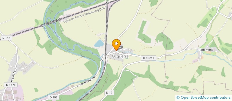 localisation de l'entreprise MADAME BEATRICE CARRASCO  OCQUERRE