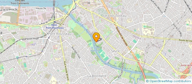 localisation de l'entreprise MADAME BEATRICE CASSIN  NANTES