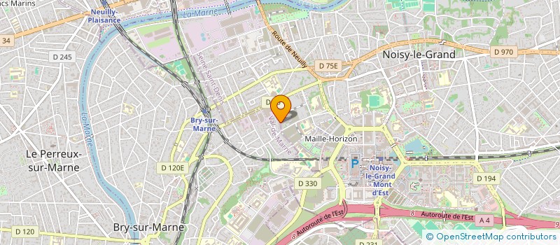 localisation de l'entreprise MADAME BEATRICE CASTILLA  BRY-SUR-MARNE