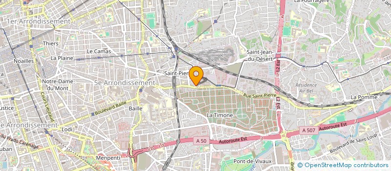 localisation de l'entreprise MADAME BEATRICE CELLI à MARSEILLE