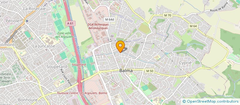 localisation de l'entreprise MADAME BEATRICE CHABRIER à BALMA