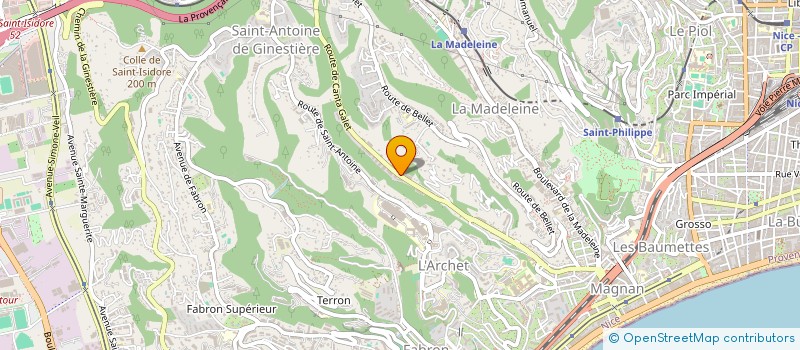 localisation de l'entreprise MADAME BEATRICE CHAMBRIAL EMMANUELLI à NICE