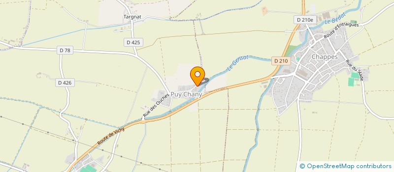 localisation de l'entreprise MADAME BEATRICE CHAMPION à SAINT-BEAUZIRE