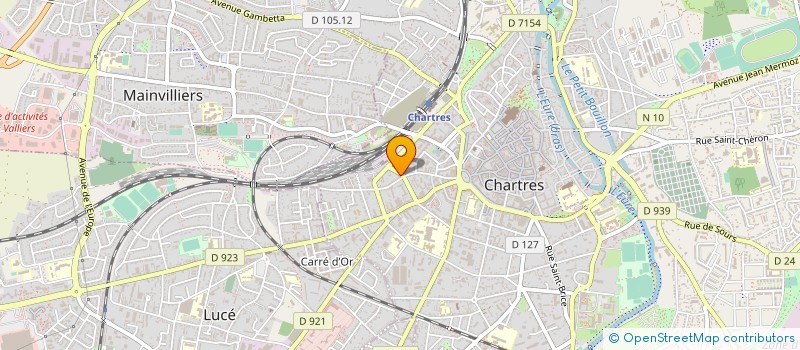 localisation de l'entreprise MADAME BEATRICE CHANONAT à CHARTRES