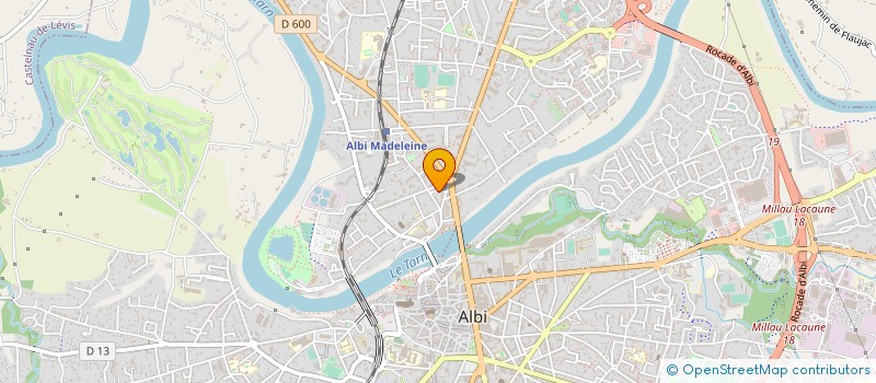 localisation de l'entreprise MADAME BEATRICE CHARDRON à ALBI