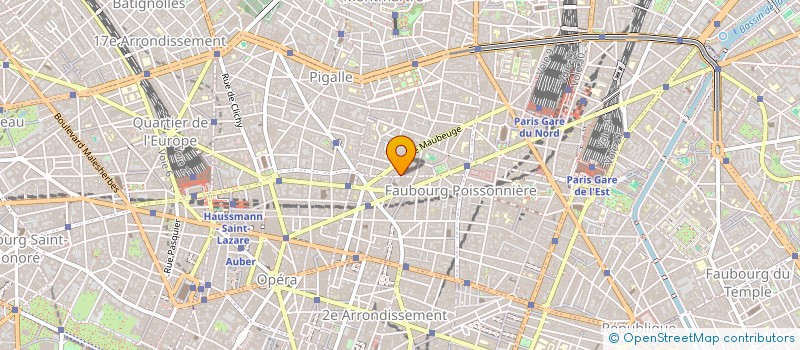 localisation de l'entreprise MADAME BEATRICE CHARLETTINE  PARIS