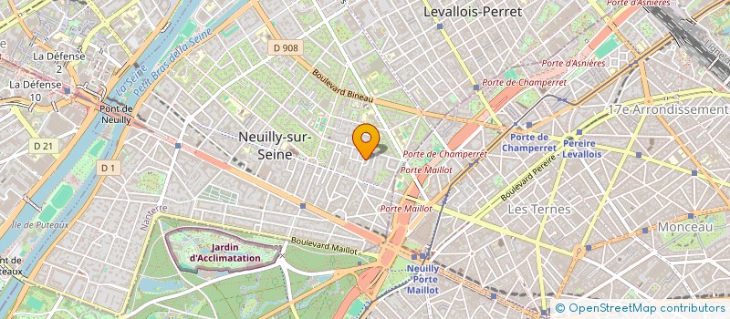 localisation de l'entreprise MADAME BEATRICE CHEVALIER à NEUILLY-SUR-SEINE