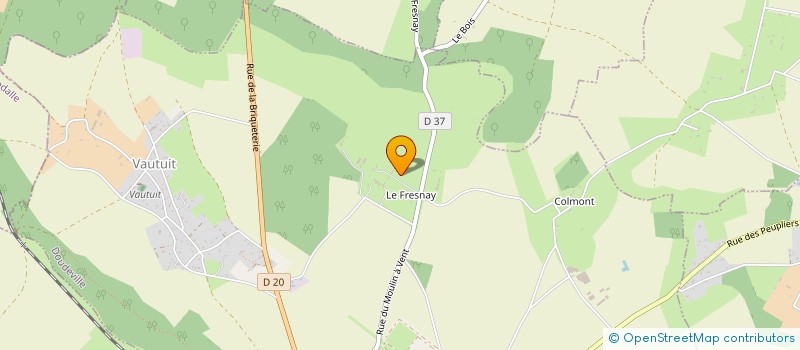 localisation de l'entreprise MADAME BEATRICE CHEVALLIER  DOUDEVILLE