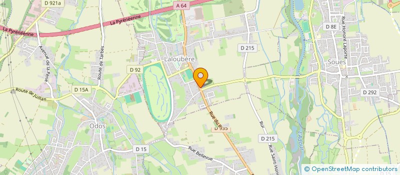 localisation de l'entreprise MADAME BEATRICE CHOL  LALOUBERE