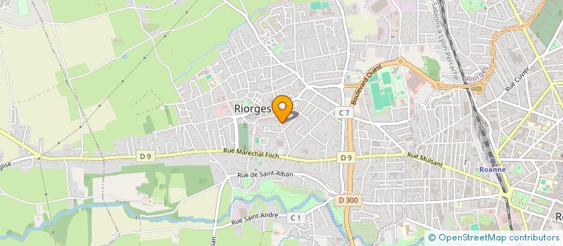 localisation de l'entreprise MADAME BEATRICE CHOPARD à RIORGES