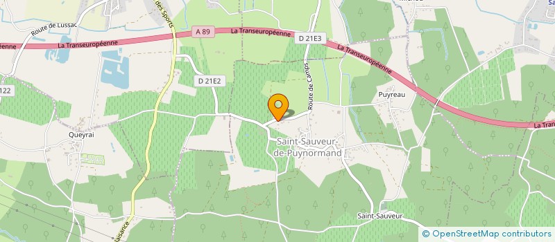 localisation de l'entreprise MADAME BEATRICE CLEMENT  SAINT-SAUVEUR-DE-PUYNORMAND