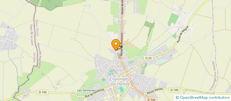 localisation de l'entreprise MADAME BEATRICE COCHARD  COULONGES-SUR-L'AUTIZE