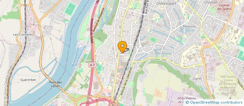 localisation de l'entreprise MADAME BEATRICE COCHE  VALENCE