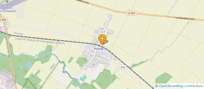 localisation de l'entreprise MADAME BEATRICE COILLIOT  PRUNAY