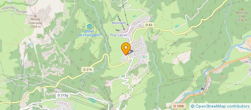 localisation de l'entreprise MADAME BEATRICE COL  AUSSOIS