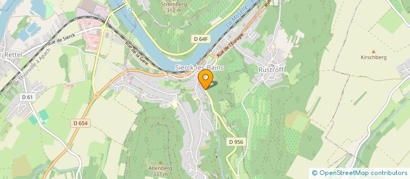 localisation de l'entreprise MADAME BEATRICE COLLIGNON  SIERCK-LES-BAINS