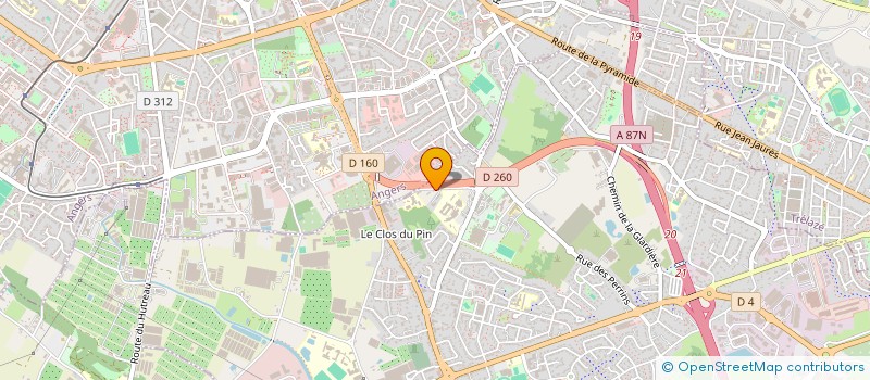 localisation de l'entreprise MADAME BEATRICE COLOMBEL  LES PONTS-DE-CE