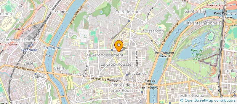 localisation de l'entreprise MADAME BEATRICE COMPERE  LYON 4EME