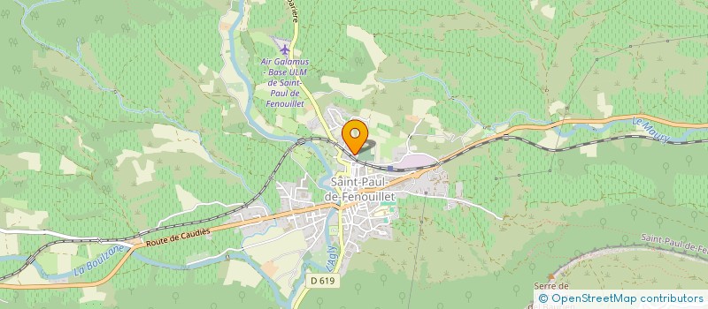 localisation de l'entreprise MADAME BEATRICE CONSTANTIN  SAINT-PAUL-DE-FENOUILLET