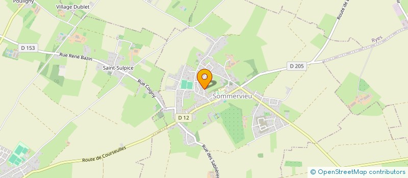 localisation de l'entreprise MADAME BEATRICE CORDIER  SOMMERVIEU