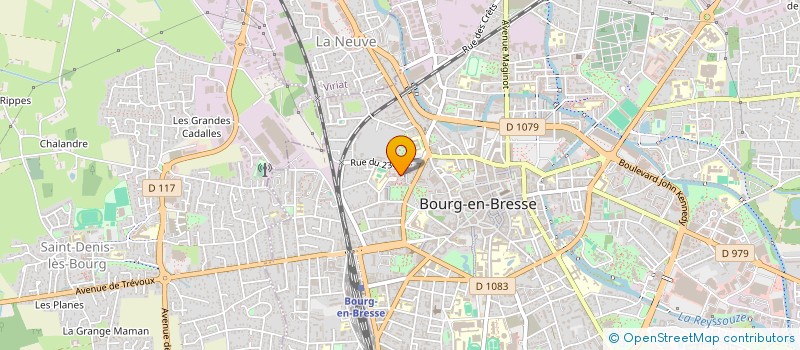 localisation de l'entreprise MADAME BEATRICE CORDIER à BOURG-EN-BRESSE