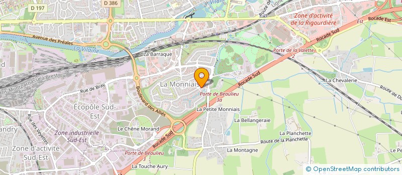 localisation de l'entreprise MADAME BEATRICE COSENZA à CESSON-SEVIGNE