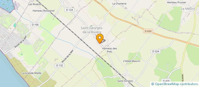 localisation de l'entreprise MADAME BEATRICE COUPPEY  BARNEVILLE-CARTERET