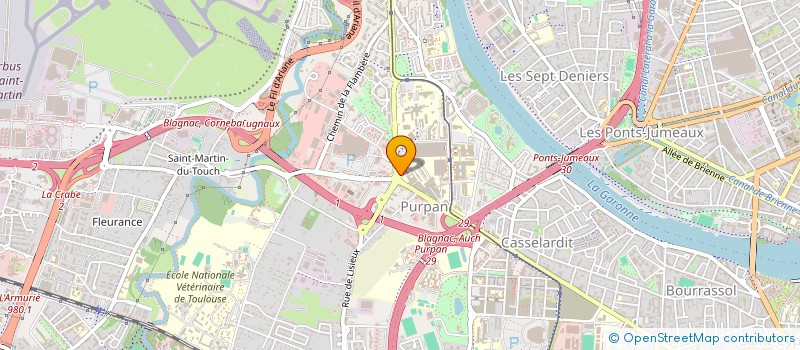 localisation de l'entreprise MADAME BEATRICE CRESTIA à TOULOUSE