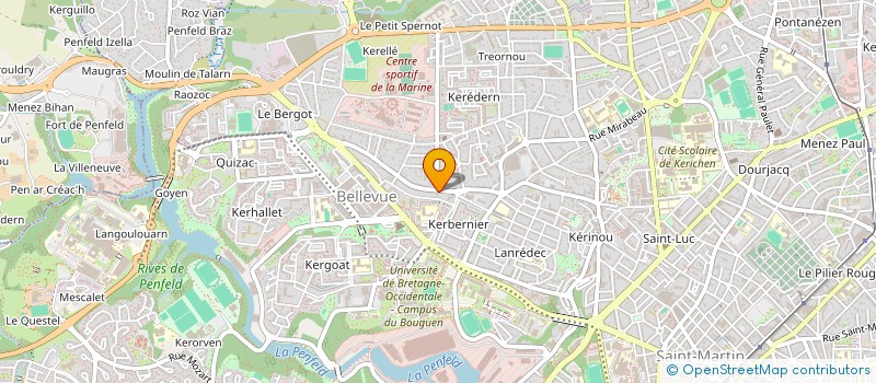 localisation de l'entreprise MADAME BEATRICE CROUET-GOUYON à BREST