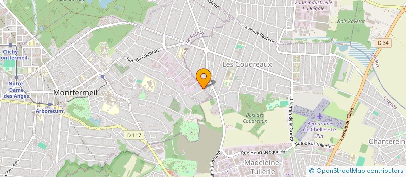 localisation de l'entreprise MADAME BEATRICE DA COSTA  CHELLES