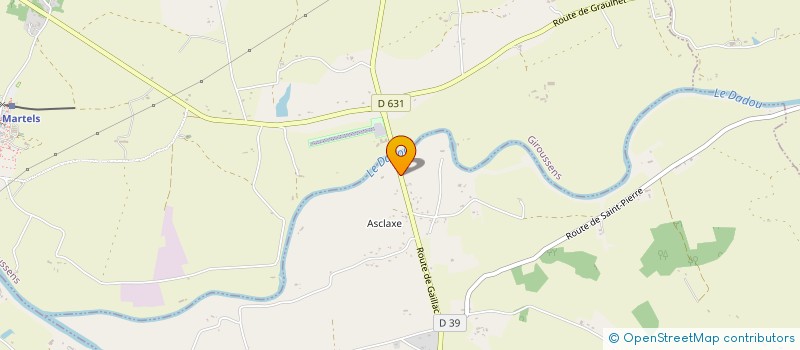 localisation de l'entreprise MADAME BEATRICE DANEZAN  AMBRES