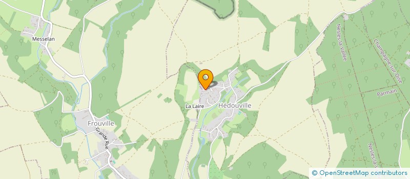 localisation de l'entreprise MADAME BEATRICE DARRE  HEDOUVILLE