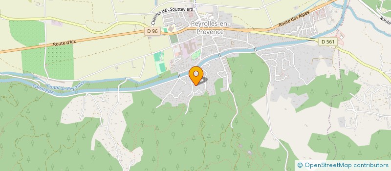 localisation de l'entreprise MADAME BEATRICE DARTOIS  PEYROLLES-EN-PROVENCE