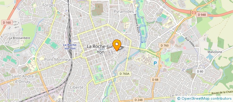 localisation de l'entreprise MADAME BEATRICE DE COL à LA ROCHE-SUR-YON