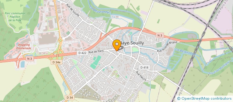 localisation de l'entreprise MADAME BEATRICE DE NOUAILLAN à PRECY-SUR-MARNE