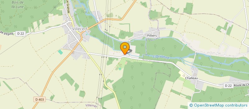 localisation de l'entreprise MADAME BEATRICE DE ROYS  VILLECERF