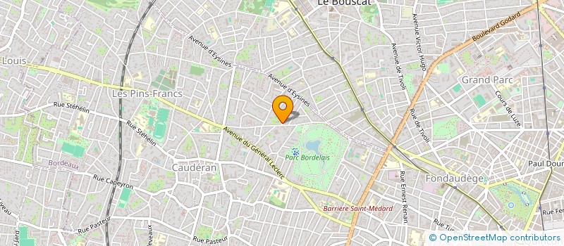 localisation de l'entreprise MADAME BEATRICE DE SOUSA  BORDEAUX