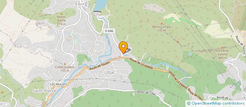 localisation de l'entreprise MADAME BEATRICE DECRET  LE REVEST-LES-EAUX