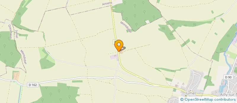 localisation de l'entreprise MADAME BEATRICE DEGEZELLE  JUMEL