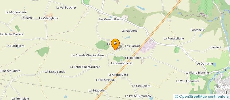 localisation de l'entreprise MADAME BEATRICE DELAUNAY  CHEMILLE-EN-ANJOU