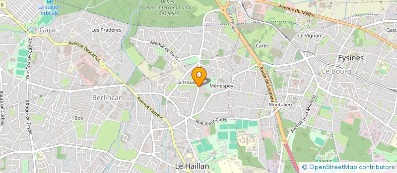 localisation de l'entreprise MADAME BEATRICE DELER  BORDEAUX