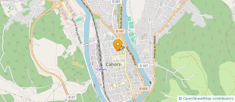 localisation de l'entreprise MADAME BEATRICE DELFOUR  CAHORS