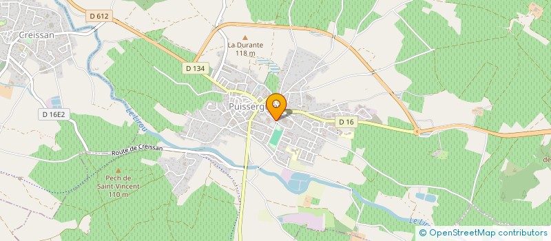 localisation de l'entreprise MADAME BEATRICE DELORT  PUISSERGUIER