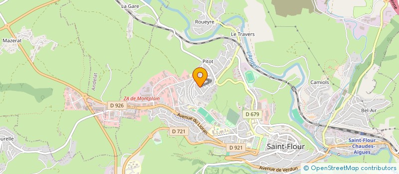 localisation de l'entreprise MADAME BEATRICE DELPAL à NEUVEGLISE-SUR-TRUYERE