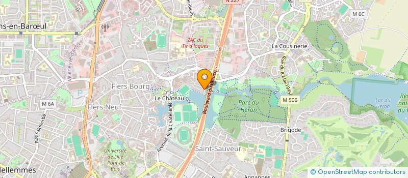 localisation de l'entreprise MADAME BEATRICE DELVALLEE  VILLENEUVE-D'ASCQ