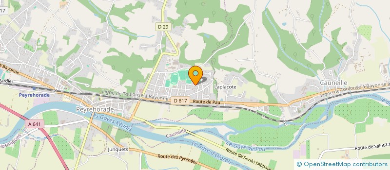 localisation de l'entreprise MADAME BEATRICE DEMOULINS DE RIOLS  SAINT-LON-LES-MINES