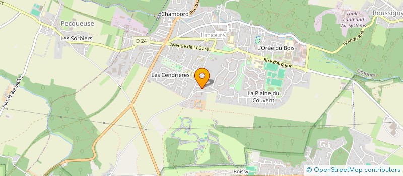 localisation de l'entreprise MADAME BEATRICE DENAGE à LIMOURS