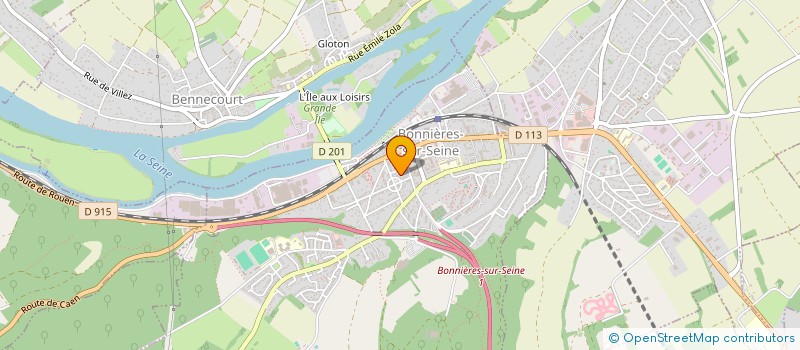 localisation de l'entreprise MADAME BEATRICE DEREEPER à BONNIERES-SUR-SEINE