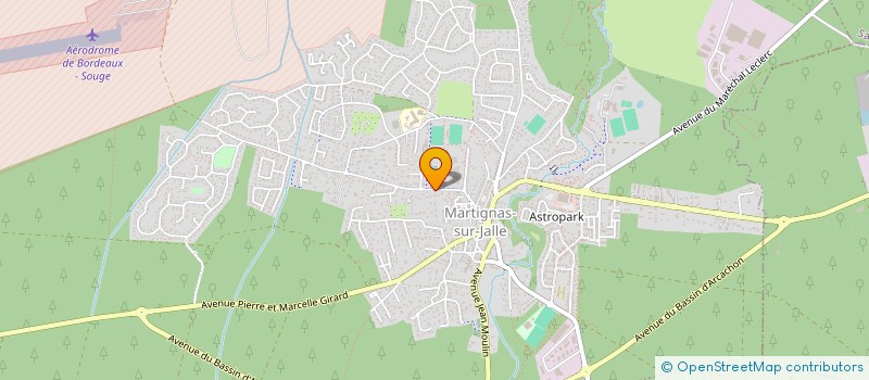 localisation de l'entreprise MADAME BEATRICE DERKSEN  MARTIGNAS-SUR-JALLE
