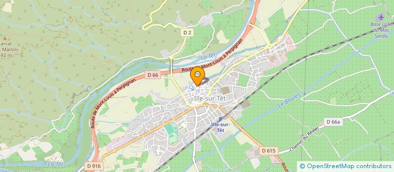 localisation de l'entreprise MADAME BEATRICE DESMARIS  ILLE-SUR-TET